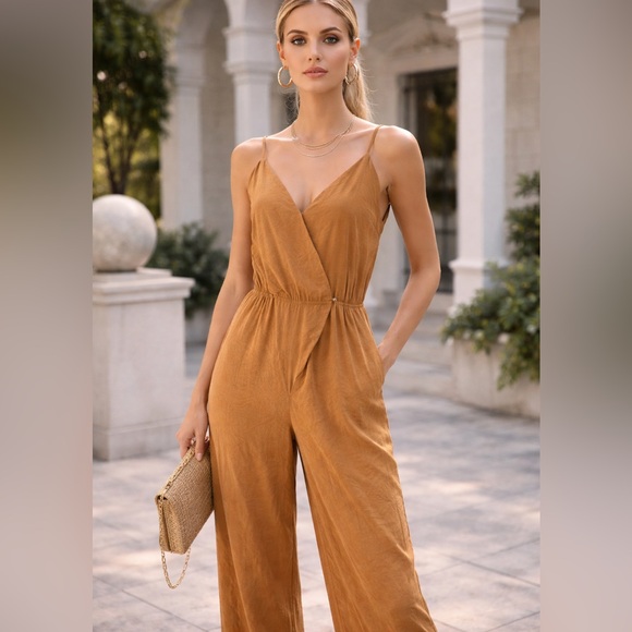 the Korner Pants - the Korner Butterscotch Jumpsuit NWT